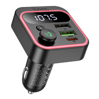 Transmisor FM Bluetooth para automóvil E85 PD20W + QC3.0, negro｜E85 途阁PD20W+QC3.0车载蓝牙FM发射器 34304 黑色