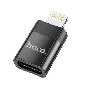 Adaptador UA17 iP macho a USB-C hembra USB 2.0, negro｜UA17 iP公转Type-C母 USB2.0转接头 61996 黑色