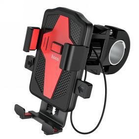 Soporte universal CA73 de un toque para bicicleta y motocicleta, negro y rojo｜CA73 飞驰一键式自行车摩托车通用支架 31753 黑红