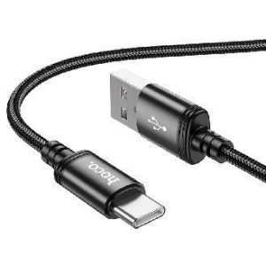 Cable de carga y datos X89 USB-C, negro｜X89 Type-C 名丰充电数据线 84360 黑色(成品)