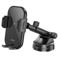 Soporte para automóvil HW5 con carga inalámbrica rápida para tablero, negro｜HW5 启航无线快充车载支架(中控台) 01450 黑色