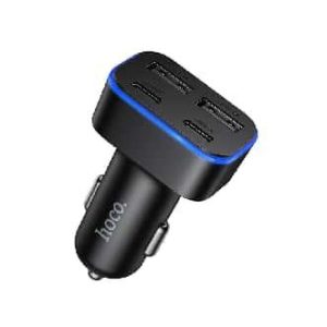 A25-B55 Cargador para automóvil Z63 de cuatro puertos, negro|Z63 佰盈四口车载充电器 66206 黑色