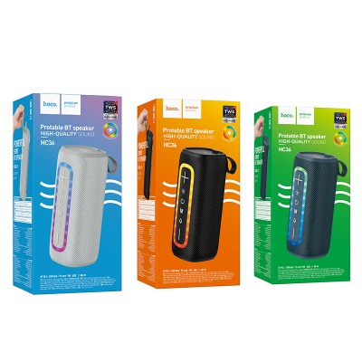 Parlante Bluetooth deportivo HC36, negro｜HC36 锦悦运动蓝牙音箱 58744 黑色