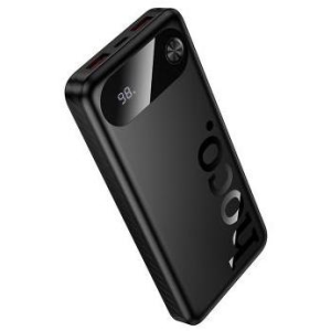 Batería externa J154 de 22,5W + PD20W y 10000mAh, negra｜J154 捷创22.5W+PD20W全兼容移动电源 60747 黑色(10000mAh)(CCC)(UN)