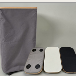 Cesto con ruedas 41x22x71cm Algodón + poliéster｜棉涤带轮收纳篮41×22×71cm