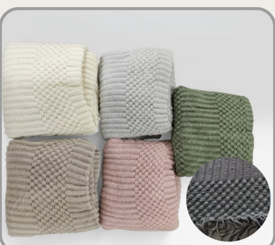 Manta decorativa 127x172cm Colores surtidos｜装饰毯127×172cm（混色）