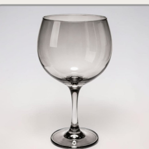 Set x6 copas de vidrio gin gris 620ml｜灰色玻璃金酒杯六件套620ml