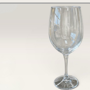 Set x6 copas de vidrio transparente 330ml｜透明玻璃高脚杯六件套330ml
