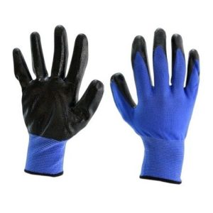 GUANTE DE TRABAJO ENGOMADA azul 42g 600u｜橡胶工作手套，蓝色，42克（600件）