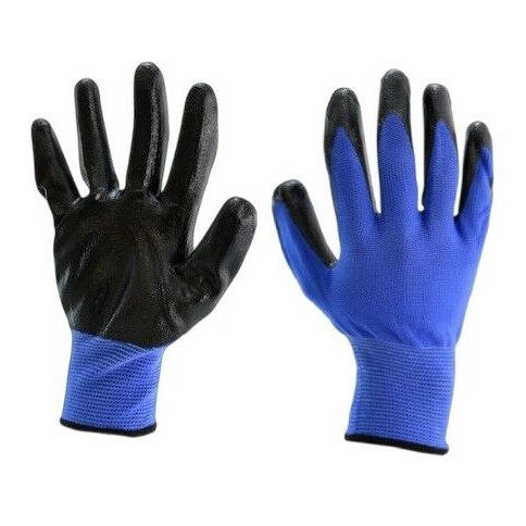 GUANTE DE TRABAJO ENGOMADA azul 42g 600u｜橡胶工作手套，蓝色，42克（600件）