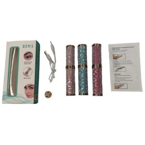 DEPILADORA FACIAL FEMENINA ELECTRICA 2en1 BLAWLESS LT-25D03 RECARGABLE DESARMADA 200u｜女士二合一电动面部脱毛器（Blawless LT-25D03，可充电，未组装）（200件）