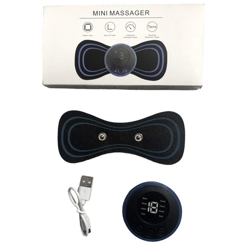 MINI MASAJEADORA ELECTRICA MARIPOSA RECARGABLE 400u｜可充电迷你电动蝴蝶按摩器（400件）
