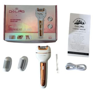 DEPILADORA ELECTRICA 3en1 DALING DL-6037 CORPORAL c/VISOR USB RECARGABLE DESARMADA 60u｜DALING 三合一电动脱毛器 DL-6037 带显示屏 USB 充电式（散装）（60件）