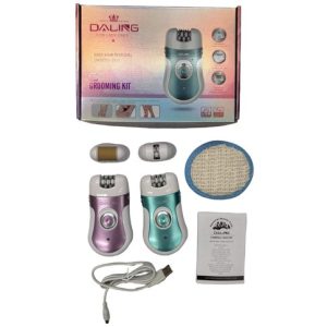 DEPILADORA ELECTRICA 4en1 DALING DL-6039 CORPORAL USB RECARGABLE DESARMADA 80u｜DALING 四合一电动脱毛器 DL-6039 USB 充电式（散装）（80件）