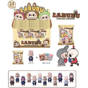 CAJA DE SOPRESA LABUBU MUÑECO y CARTA desarmado 1440u｜Labubu惊喜盒娃娃及未组装卡片（1440件）