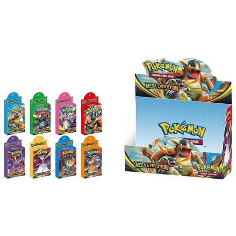 JUEGO DE CARTAS POKEMON MEGA EVOLUCION YA-720 ESPAÑOL en CAJA 720u｜宝可梦Mega进化YA-720西班牙语卡牌游戏（盒装）（720件）