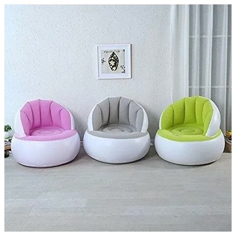 SILLON INFLABLE PORTATIL PUFF  85cmx74cmx33.5cm 20u｜便携式充气豆袋椅，85厘米 x 74厘米 x 33.5厘米（20件）