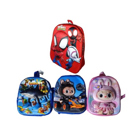 MOCHILA 12 1 CIERRE 3D PERSONAJE 240u｜12英寸背包，3D拉链，卡通图案（240件）