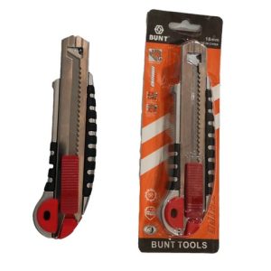 TRINCHETA METAL 18mm BUNT 240u｜金属多用途刀 18mm BUNT（240件）