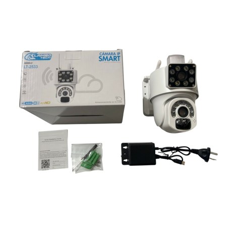 CAMARA IP SMART LT-2533 HD C/WIFI Y AUDIO， CONTROL A DISTANCIA LAMBO TECH 40u｜智能IP摄像头 LT-2533 高清，带WiFi和音频，遥控器，LAMBO TECH（40件）