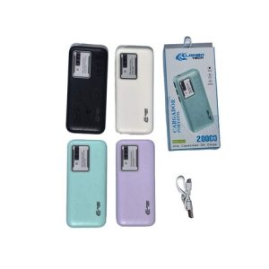 PL-20 POWER BANK CARGADOR PORTATIL 20000mAh LAMBO TECH 100u｜PL-20移动电源，便携式充电器，20000mAh，Lambo Tech品牌（100件）