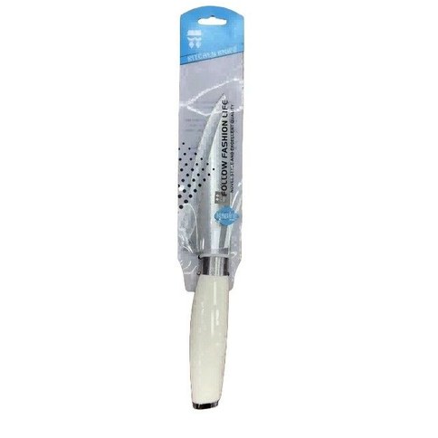 CUCHILLO DE COCINA P-CB06 MANGO BLANCO 6 1.8mm 144u｜P-CB06白色手柄厨房刀（6英寸，1.8毫米）（144件）