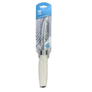CUCHILLO DE COCINA FILETEADOR SIERRA FINA P-CB25 MANGO BLANCO 5 1.5mm 240u｜P-CB25 细齿鱼片刀（白色手柄，5 英寸 x 1.5 毫米）（240件）