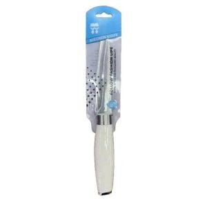 CUCHILLO DE COCINA MULTIUSO P-CB15 MANGO BLANCO 5 1.5mm 240u｜P-CB15多功能厨房刀，白色手柄，5英寸 x 1.5毫米（240件）
