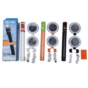 PALO DE SELFE PARA CELULAR RECARGABLE LT-2525 1.8M LAMBO TECH 50u｜LAMBO TECH LT-2525 1.8 米可充电手机自拍杆（50件）