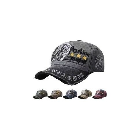 GORRA FASHION JAMONT 3 ESTRELLAS BORDADO 360u｜Jamont 三星刺绣时尚帽（360件）