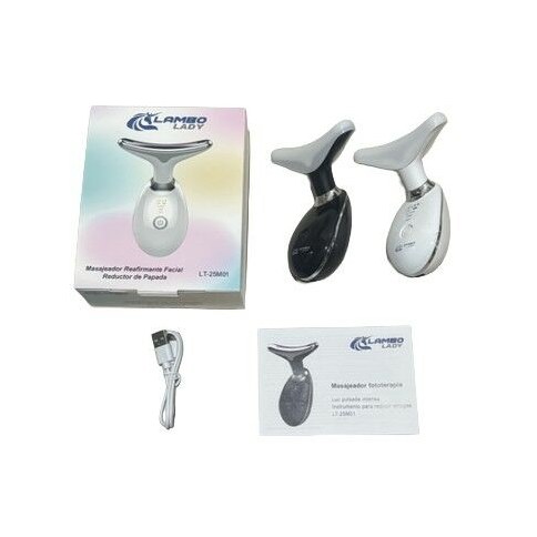 MASAJEADORA LAMBO TECH PARA FACIAL PAPADA LT-25M01 80u｜Lambo Tech 双下巴面部按摩器（LT-25M01（80件）