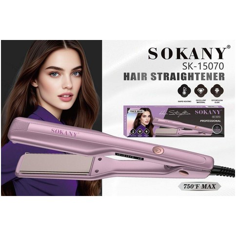 PLANCHA ALISADOR SOKANY SK-15070 750°F 60u｜SOKANY SK-15070 直发器 750°F 60 件装（60件）