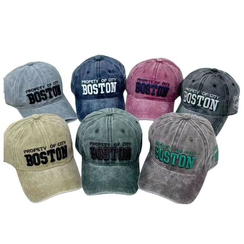 GORRA PROPERTY OF CITY BOSTON GASTADA 360u｜波士顿市政府纪念帽（360件）