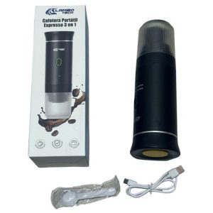 CAFETERA PORTATIL EXPRESSO 3en1 RECARGABLE 25u｜可充电三合一便携式意式咖啡机（25件）