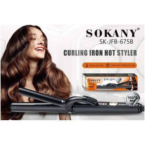 PLANCHA RIZADOR SOKANY SK--JFB-675B 40u｜SOKANY 卷发棒 SK--JFB-675B 40 件装（40件）