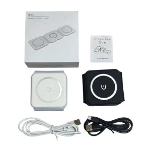 CARGADOR INALAMBRICO 3en1 S30  100u｜S30 三合一无线充电器（100件）