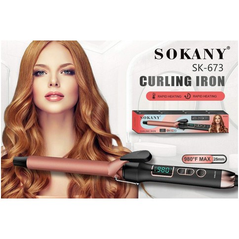 PLANCHA RIZADOR SOKANY SK-673 980°F 40u｜SOKANY SK-673 卷发棒 980°F（40件）
