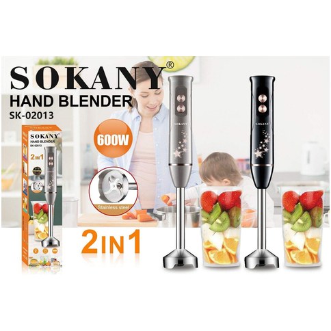 BATIDORA DE MANO MINIPIMER SOKANY SK-02013 20u｜SOKANY SK-02013 手持搅拌机（20件）