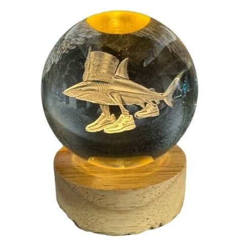 ESFERA DE CRISTAL LUZ DE NOCHE 8cm  BRAINROT 36u｜水晶球夜灯，8厘米，Brainrot（36件）