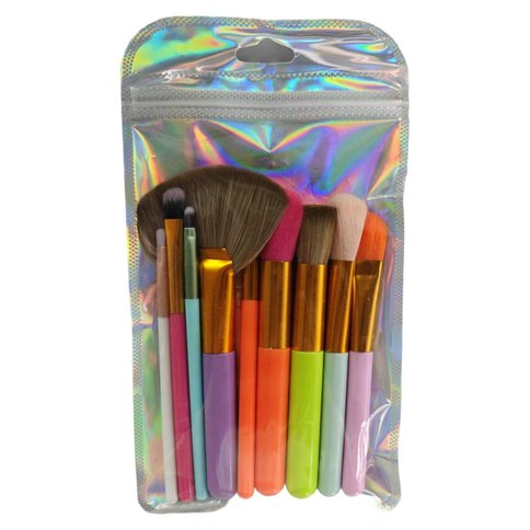 KIT DE BROCHAS PARA MAQUILLAJE *10pcs MULTICOLOR  480u｜化妆刷套装 *10 支（多色）（480件）