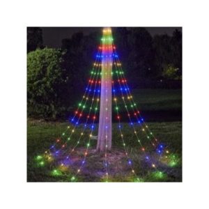 LUZ LED RGB NAVIDEÑA EXTERIOR 150 luces 1.5m 100u｜户外 RGB LED 圣诞灯（150 灯，1.5 米，100 个）单位）（100件）