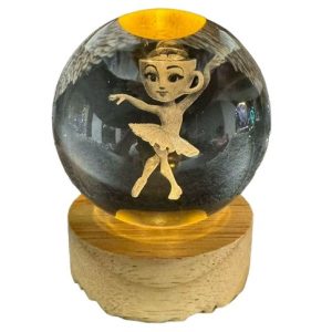 ESFERA DE CRISTAL LUZ DE NOCHE 6cm  BRAINROT 60u｜Brainrot 6 厘米水晶夜灯球（60件）