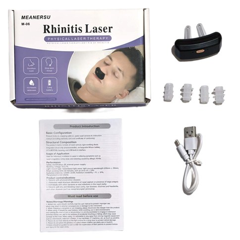 DISPOSITIVO NASAL ANTIRRONQUIDO RINITIS MEANESUR M-06 RECARGABLE 150u｜Meanesur M-06 可充电止鼾鼻塞器，用于治疗鼻炎（150件）