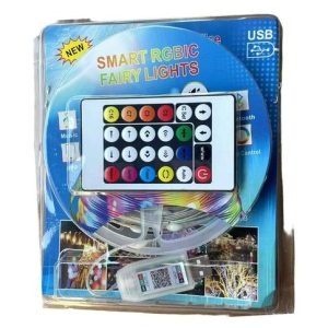TIRA LED RGB GUIRNALDA DE LUCES DECORACION NAVIDAD USB 100u｜RGB LED 串灯，圣诞装饰，USB 接口（100件）