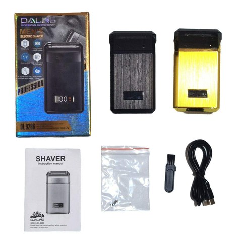 AFEITADOR ELECTRICA DALING DL-9286 RECARGABLE 80u｜DALING DL-9286 可充电电动剃须刀（80件）