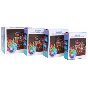 TIRA LED RGB GUIRNALDA DE LUCES DECORACION NAVIDAD 10m 100u｜RGB LED 圣诞装饰灯串（10 米）（100件）