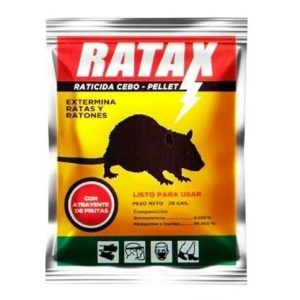 VENENO PARA RATAS 20g  1000u｜老鼠药 20克（1000件）