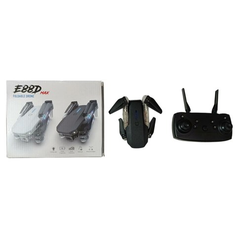 DRON E88D CON LUZ Y 2CAMARA DUAL 36u｜E88D 无人机（带灯光和双摄像头）36 架（36件）