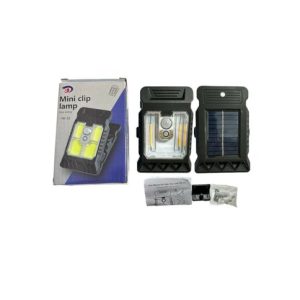 MINI LAMPARA CLIP CARGA SOLAR YD-21CCON  SENSOR DE MOVIMIENTO blanca 150u｜YD-21C 迷你夹式太阳能充电灯（带运动传感器） 白色（150件）
