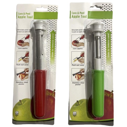 PELADOR Y DESCORAZONADOR DE MANZANA FRUTA 200u｜削皮器和苹果去核器（水果）（200件）